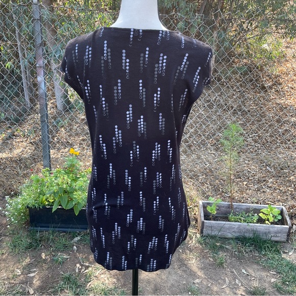 Apt. 9 Blouse Cap Sleeve, V-Neck Faux Wrap Top Sz. Medium - EUC!! - Picture 7 of 7